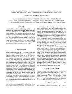 Independent doubly Adaptive Rejection Metropolis Sampling | Archivo ...