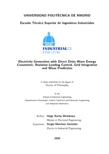 Electricity Generation with Direct Drive Wave Energy Converters ...